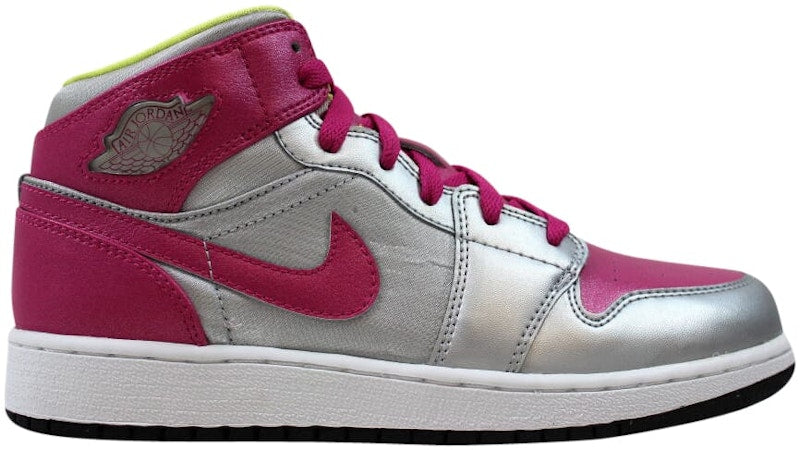 Jordan 1 Mid Metallic Silver (GS)