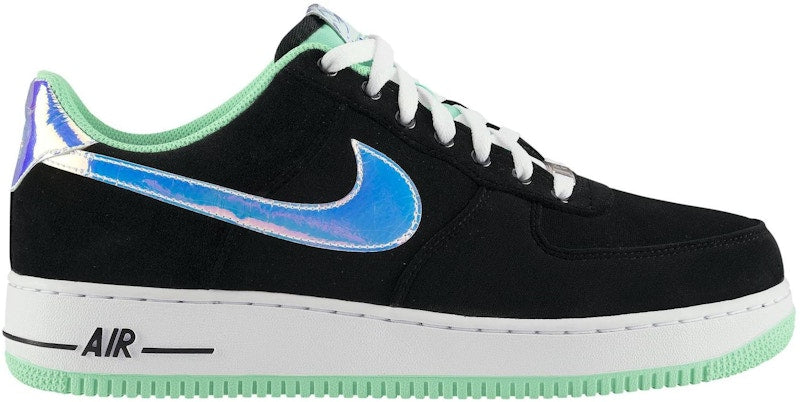 Nike Air Force 1 Low Black Green Glow
