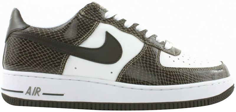 Nike Air Force 1 Low Snakeskin Baroque Brown