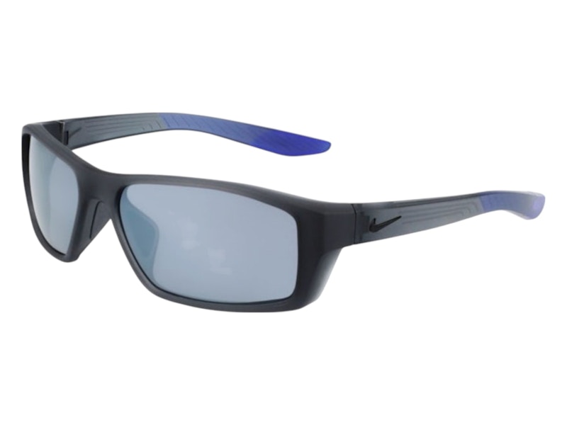 Nike Brazen Shadow Wrap Sunglasses Matte Dark Grey Grey Silver (BRAZEN-SHADOW-MI-CT8228-012-59)