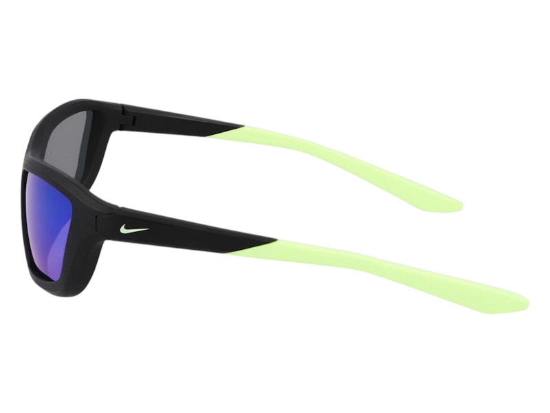 Nike Brazer M Wrap Sunglasses Matte Black Green (BRAZER-M-FV2401-010-5417)