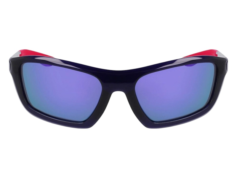 Nike Brazer M Wrap Sunglasses Purple Ink Violet Mirror (BRAZER-M-FV2401-500-5417)