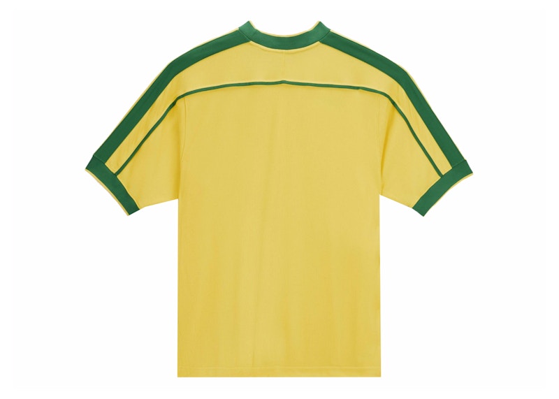 Nike Brazil 1998 Reissue Soccer Replica Jersey Varsity Maize/Pine Green