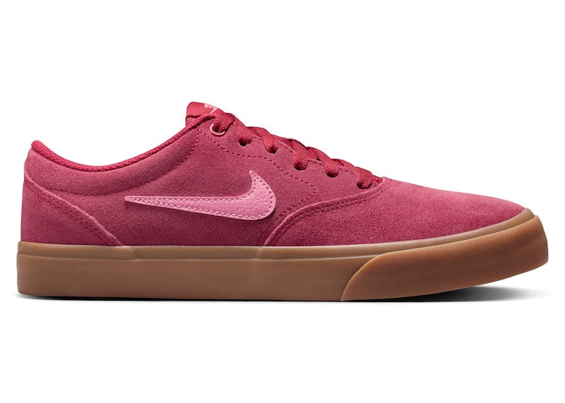 Nike Charge Suede Team Crimson Peony Gum (Women's)