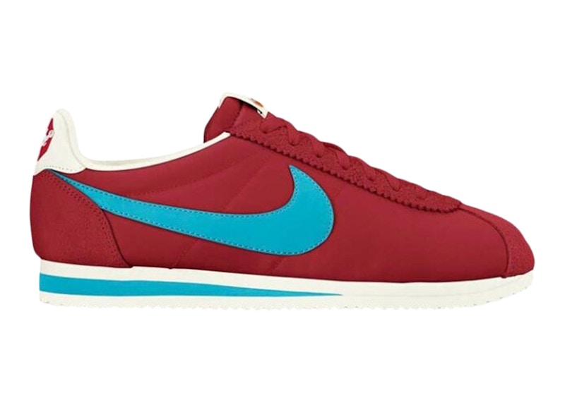 Nike Classic Cortez Nylon PRM Varsity Red Chlorine Blue Sail