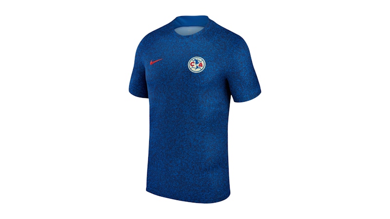 Nike Club America 2023/24 Academy Pro Pre-Match Top Blue