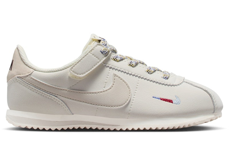 Nike Cortez EasyOn Soft Pearl Comet Blue Burgundy Crush Light Orewood Brown (PS)