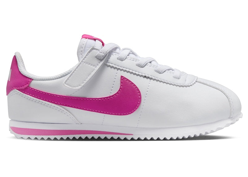 Nike Cortez EasyOn White Laser Fuchsia (PS)