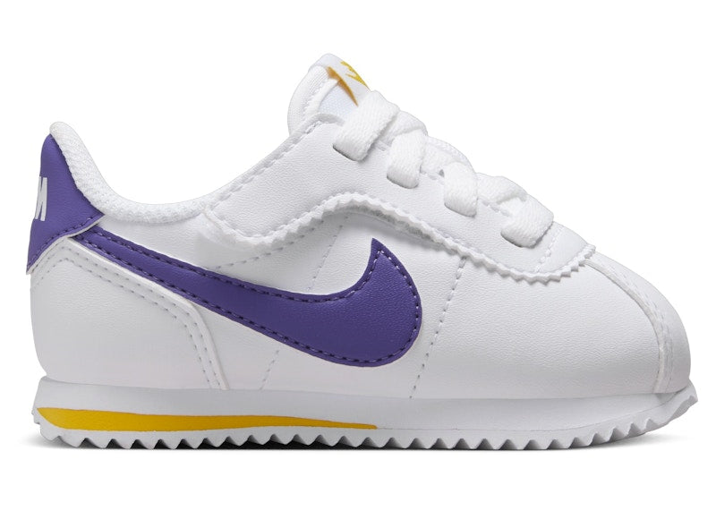 Nike Cortez EasyOn White Varsity Maize Varsity Purple (I)