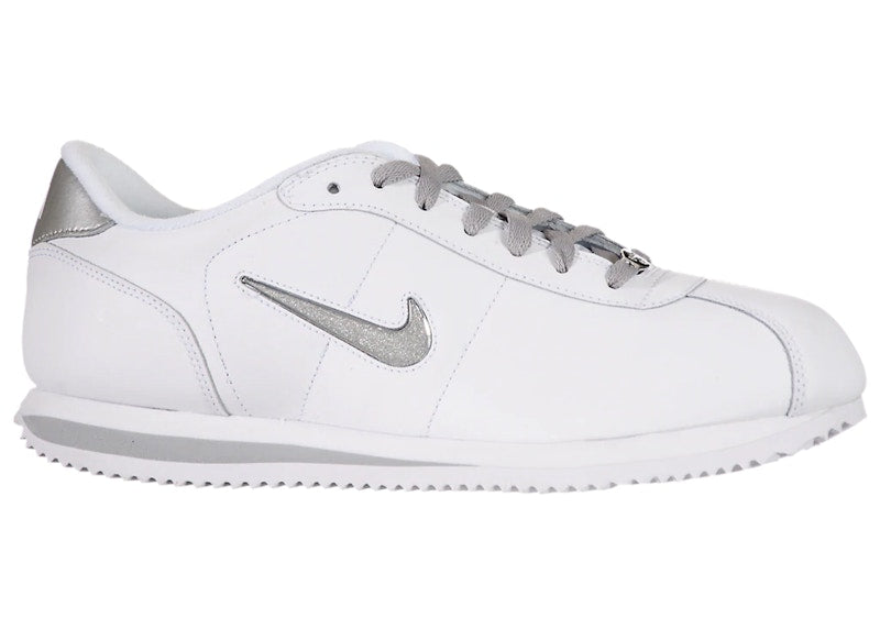 Nike Cortez Leather TPU Swoosh White Silver