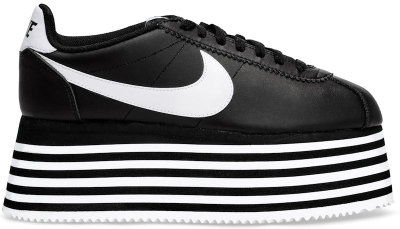 Nike Cortez Platform Comme des Garcons Black White (Women's)