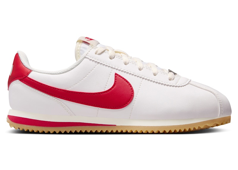 Nike Cortez Sail Gum Yellow University Red (GS)