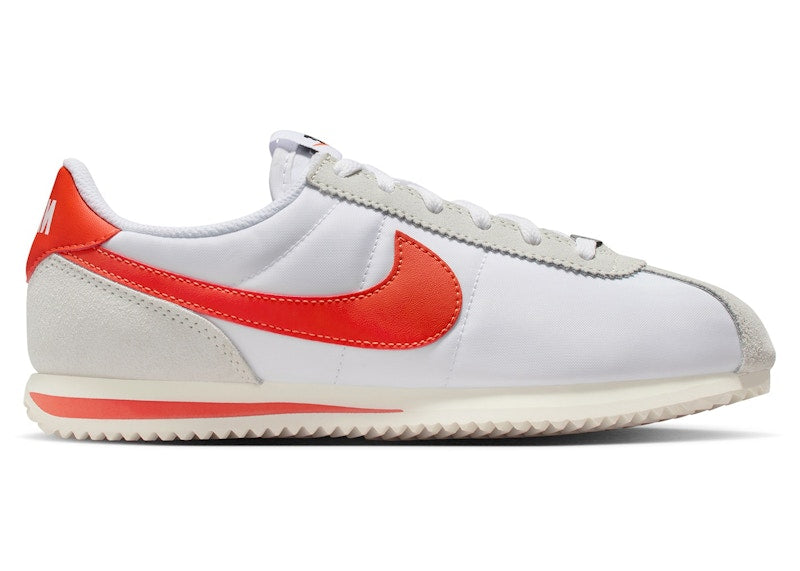Nike Cortez Textile White Sail Picante Red (GS)