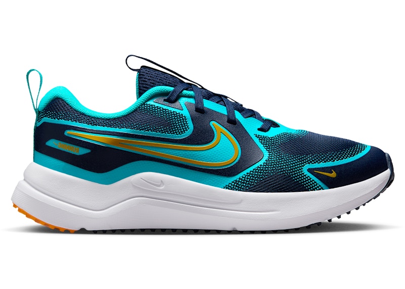 Nike Cosmic Runner Midnight Navy Dusty Cactus White Orange Peel (GS)