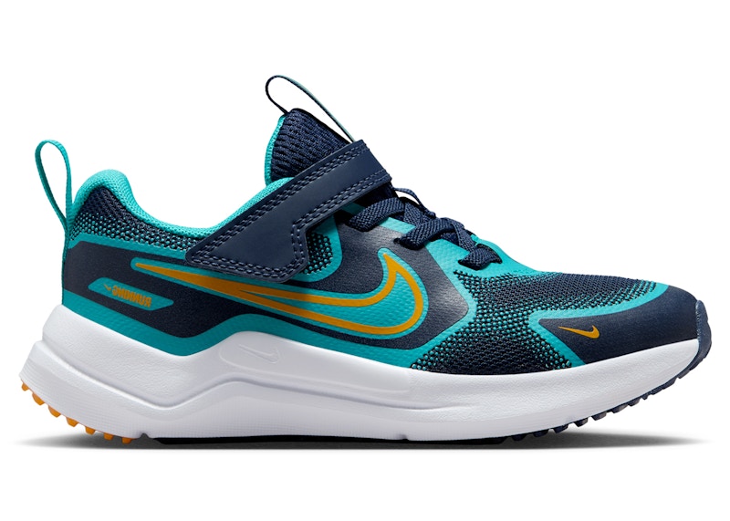 Nike Cosmic Runner Midnight Navy Dusty Cactus White Orange Peel (PS)