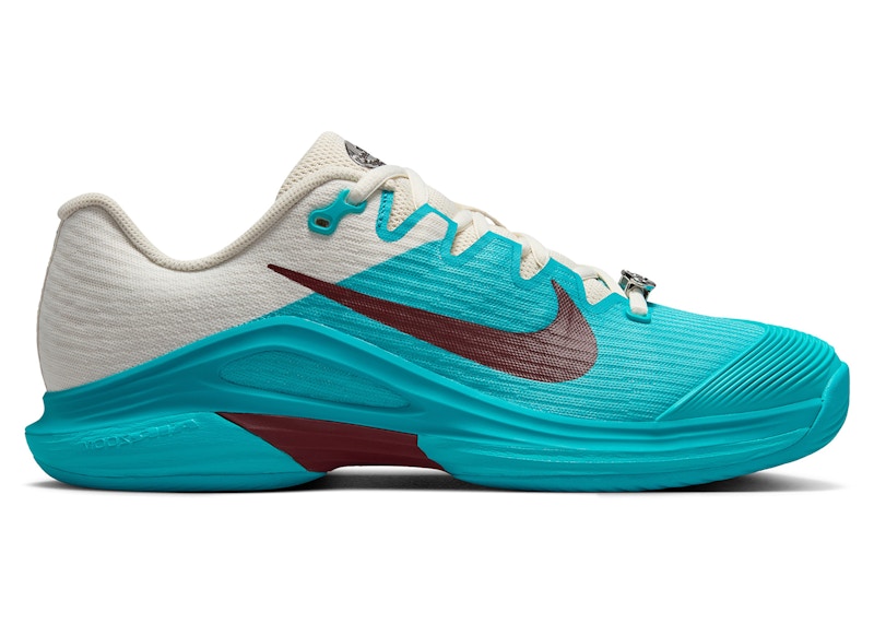 Nike Court Air Zoom Vapor 12 Premium HC Dusty Cactus Dark Team Red (Women's)