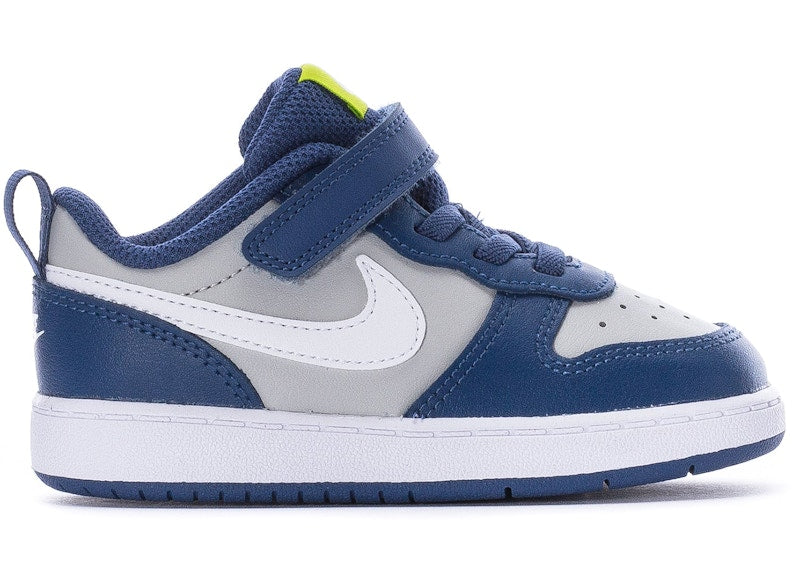 Nike Court Borough Low 2 Grey Fog Mystic Navy (TD)