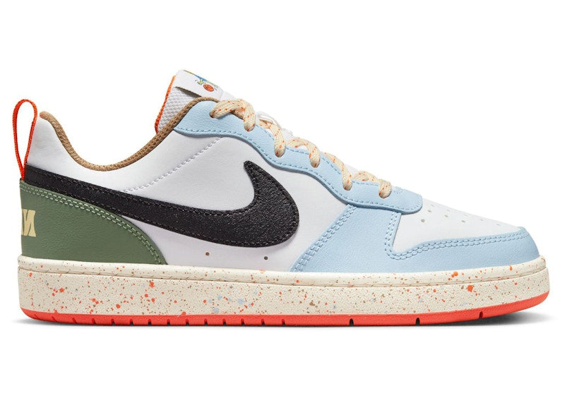 Nike Court Borough Low 2 White Alabaster Speckled (GS)