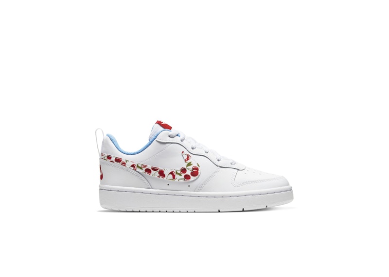Nike Court Borough Low 2 White Cherry (GS)