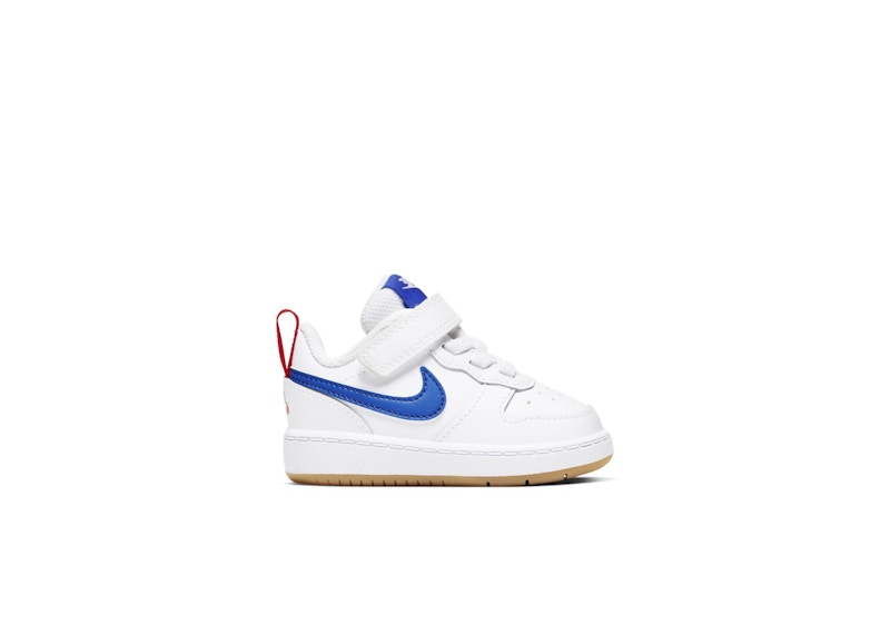 Nike Court Borough Low 2 White Pacific Blue (TD)