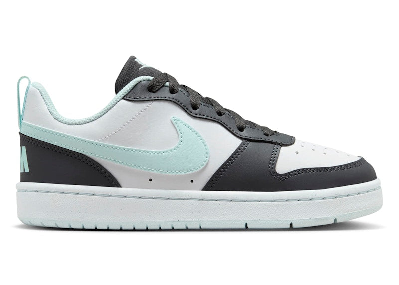 Nike Court Borough Low Recraft Anthracite White Glacier Blue (GS)