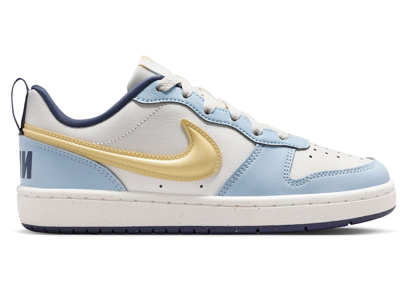 Nike Court Borough Low Recraft Celestine Blue Soft Yellow (GS)