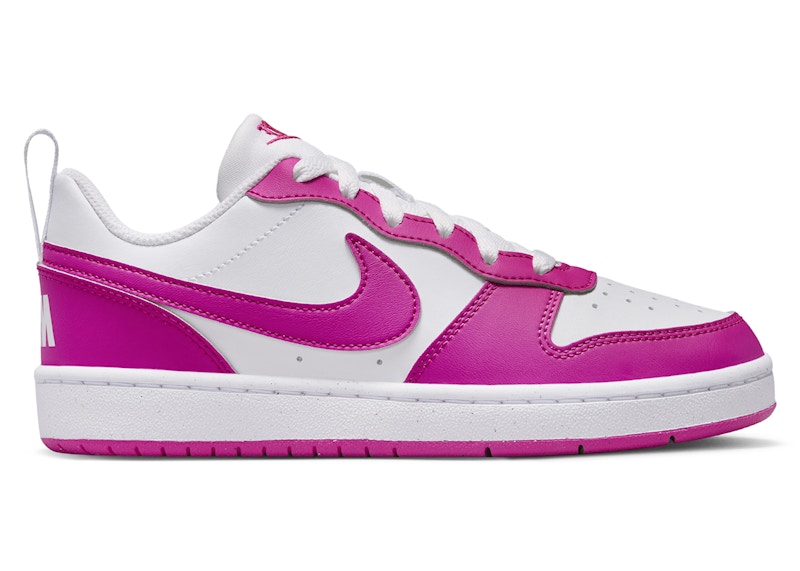 Nike Court Borough Low Recraft Laser Fuchsia White (GS)