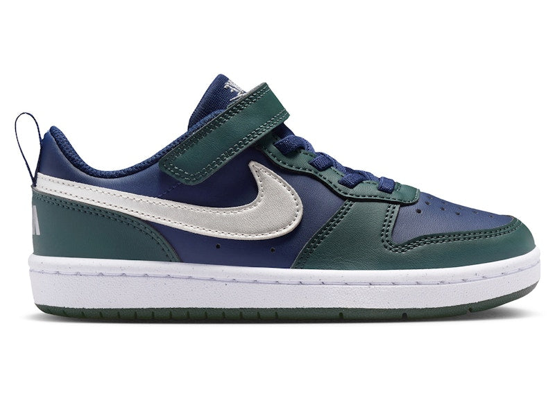 Nike Court Borough Low Recraft Midnight Navy Seaweed (PS)