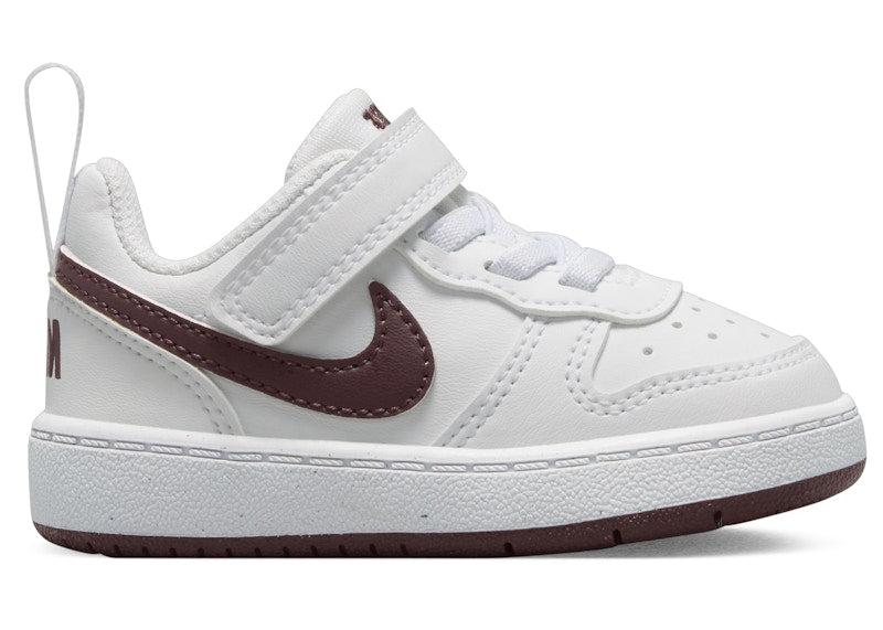 Nike Court Borough Low Recraft White Burgundy Crush (TD)