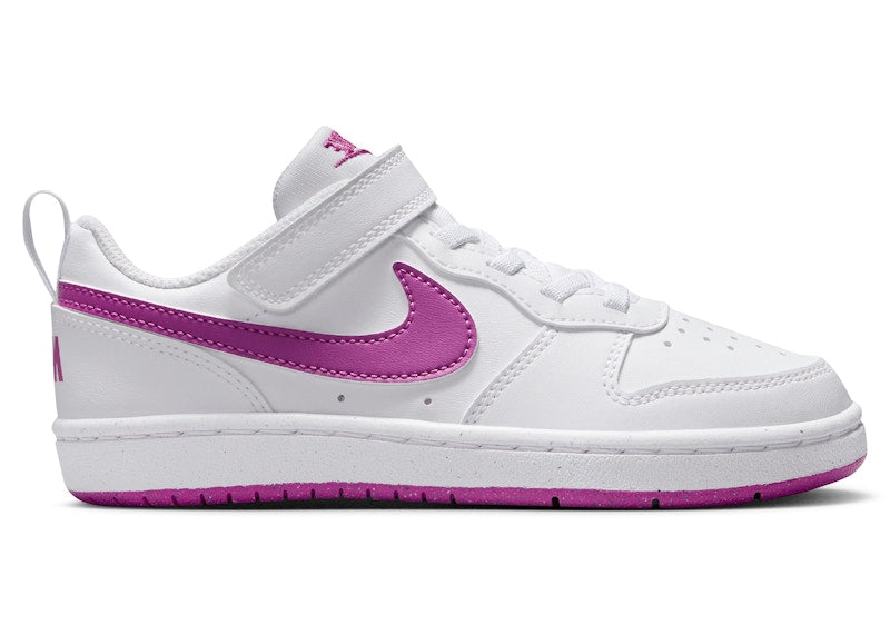 Nike Court Borough Low Recraft White Hot Fuchsia (PS)
