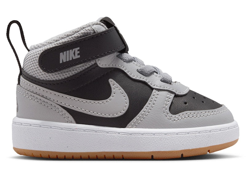 Nike Court Borough Mid 2 Black Light Smoke Grey Gum (TD)