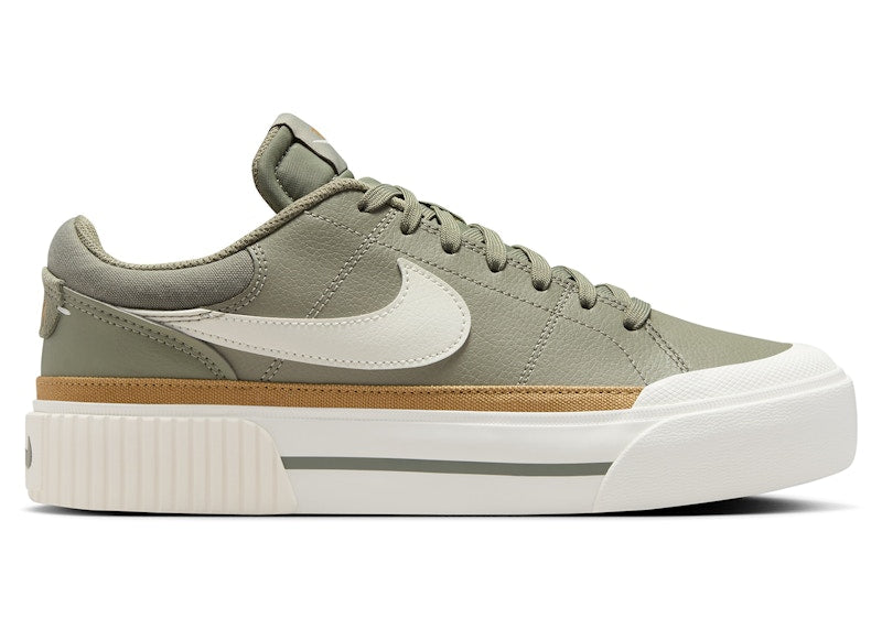 Nike Court Legacy Lift Light Army Flax Dark Stucco Sail (Women's)