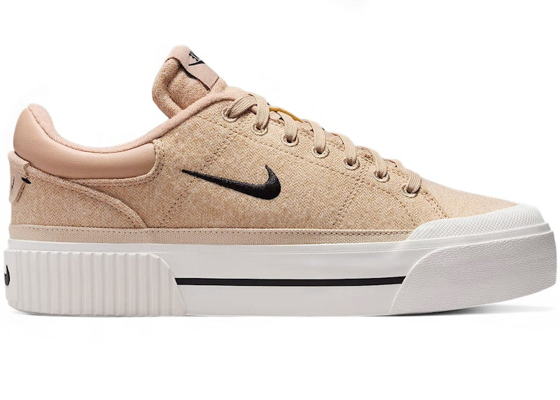 Nike Court Legacy Lift Pale Ivory White (Women's)
