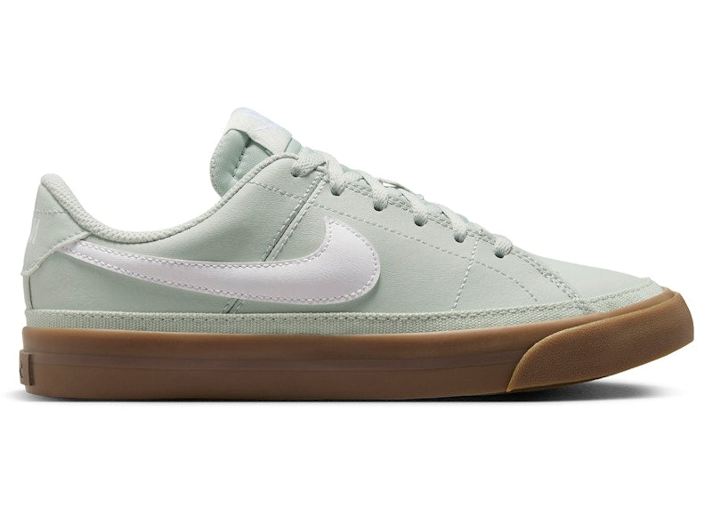 Nike Court Legacy Light Silver Gum Dark Brown White (GS)