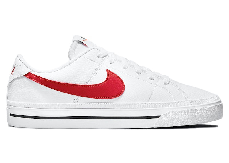 Nike Court Legacy White University Red