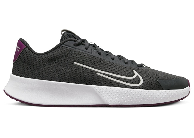 Nike Court Vapor Lite 2 HC Dark Smoke Grey Sangria Photon Dust