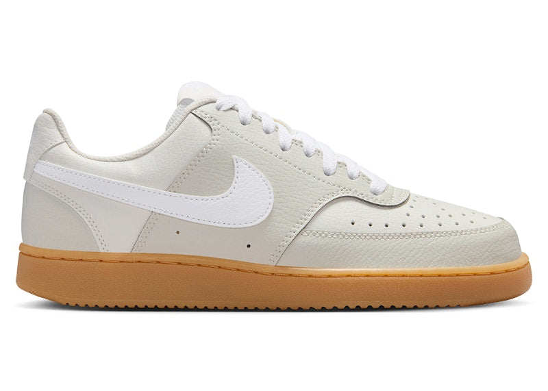 Nike Court Vision Low Light Bone Phantom Gum Yellow White (Women's)