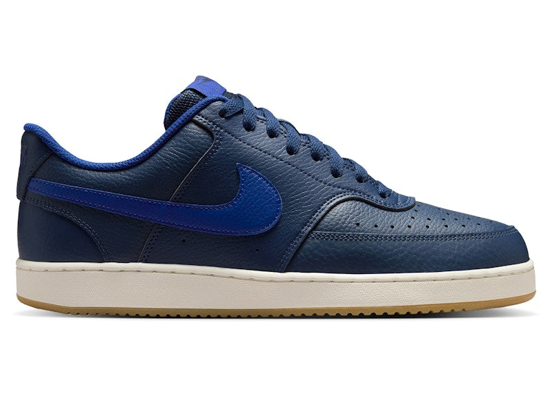 Nike Court Vision Low Midnight Navy Sail Gum Light Brown Deep Royal Blue