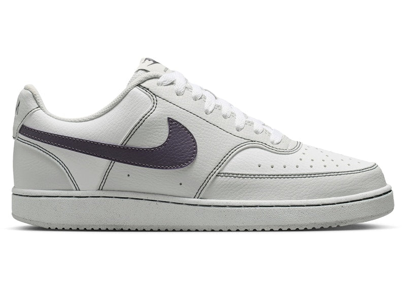 Nike Court Vision Low Next Nature CS Vast Grey White Dark Raisin (Women's)