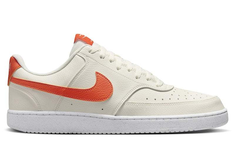 Nike Court Vision Low Next Nature Sail White Safety Orange