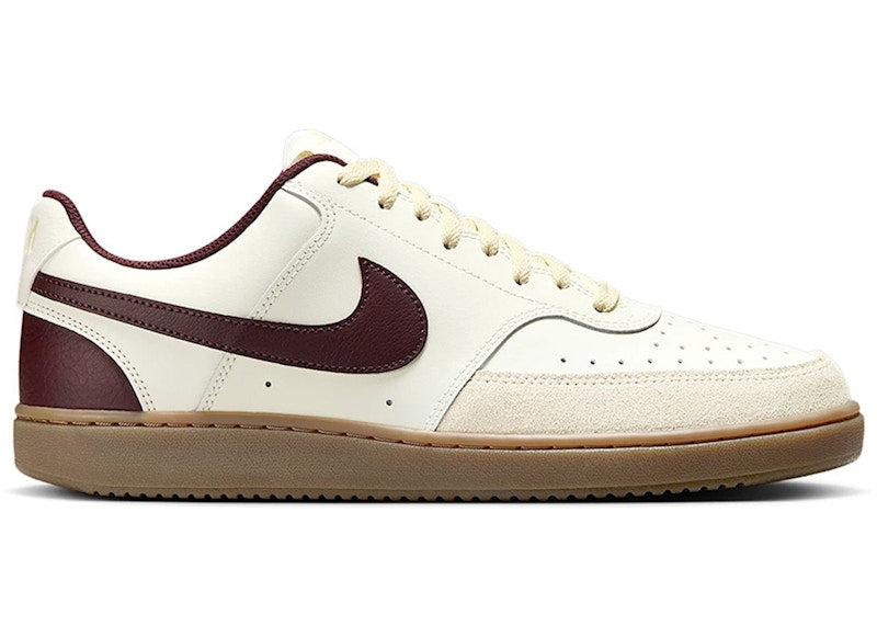 Nike Court Vision Low Sail Burgundy Crush Gum