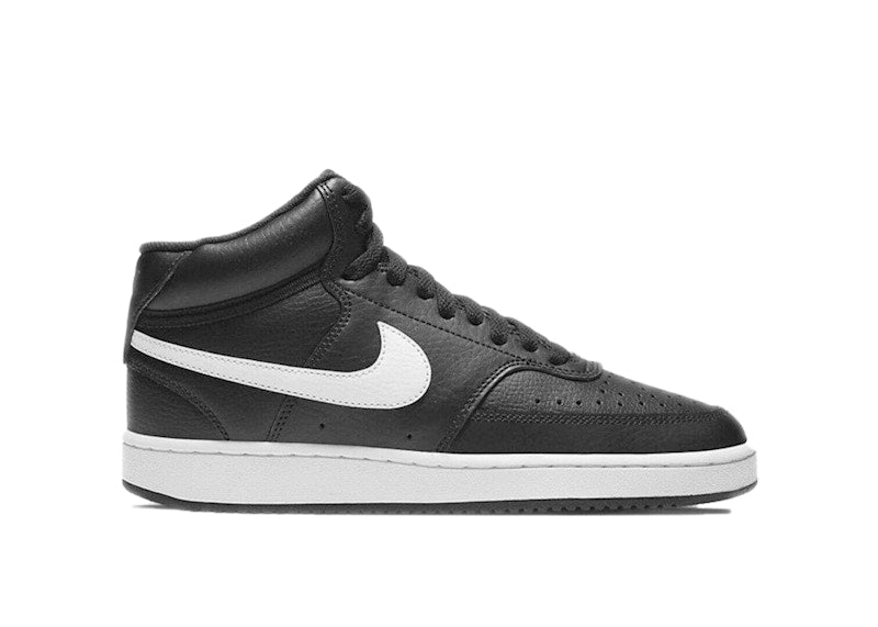 Nike Court Vision Mid Black White (Women's)
