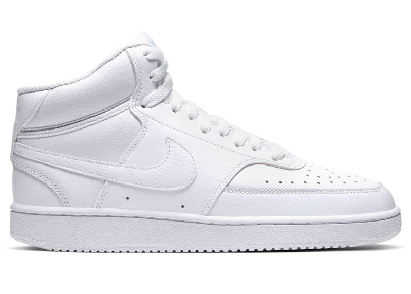 Nike Court Vision Mid Triple White (Women's)