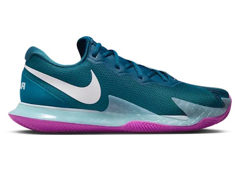 Nike Court Zoom Vapor Cage 4 Clay Rafa Green Abyss Vivid Purple