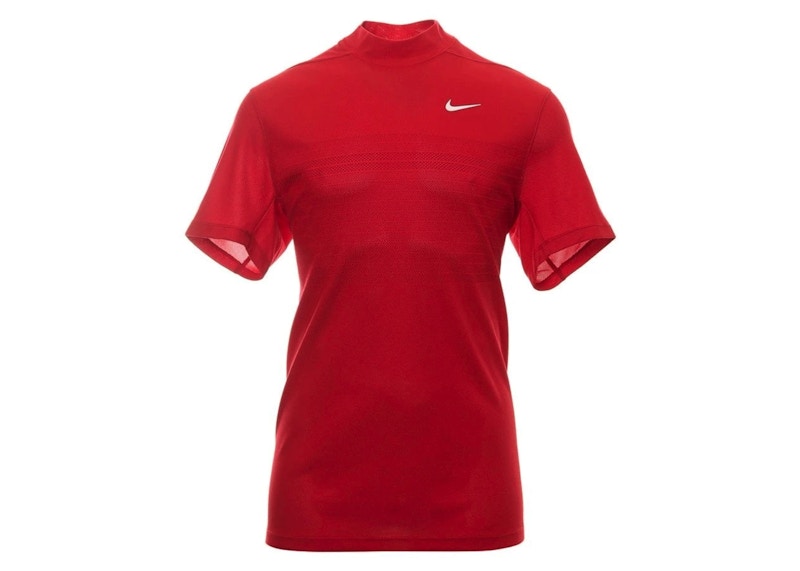 Nike Dri-Fit ADV Tiger Woods Golf T-shirt Red