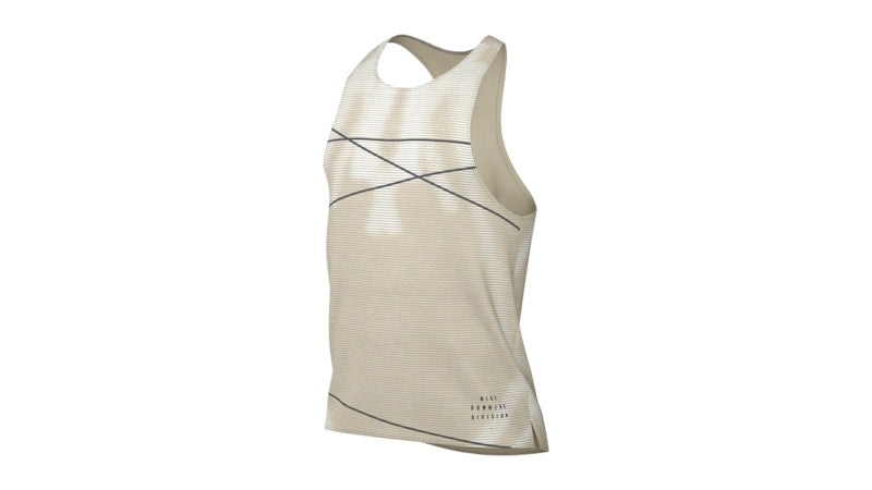 Nike Dri-Fit Running Vest Beige