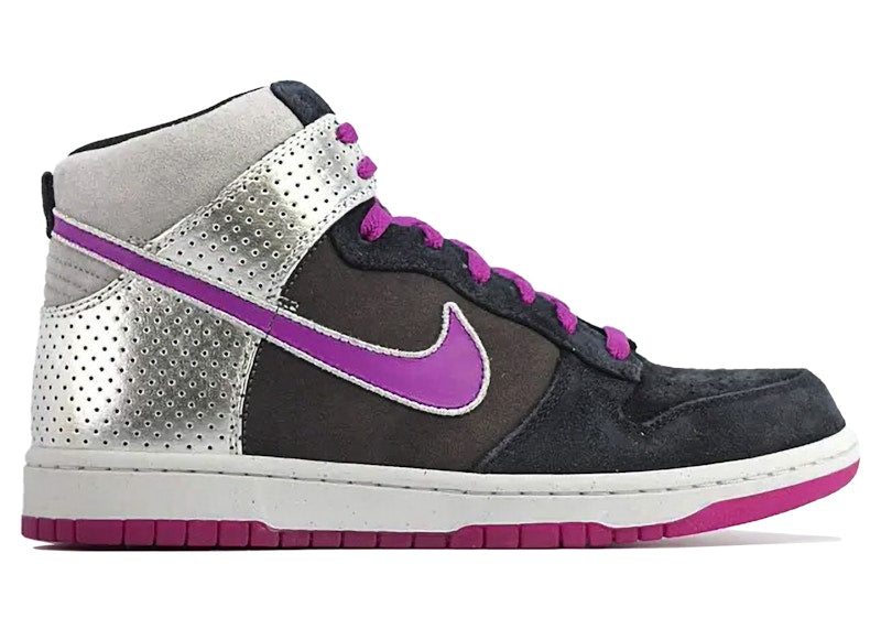 Nike Dunk High Premium Black Red Plum