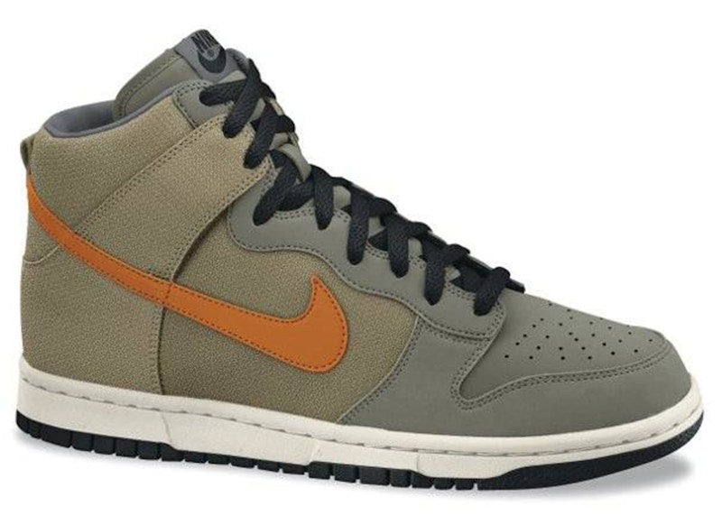 Nike Dunk High Premium Classic Olive Mandarin