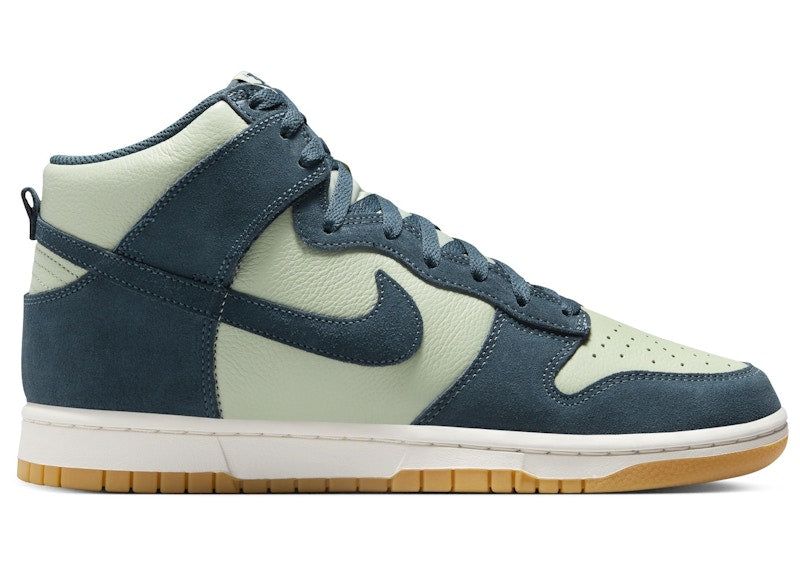 Nike Dunk High Retro SE Jade Horizon Phantom Gum Yellow Armory Navy
