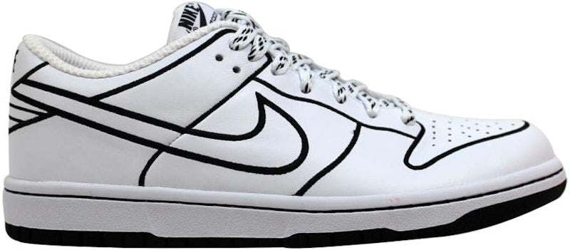 Nike Dunk Low 1 Piece White/White-Black (Women's)